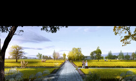 美丽乡村田园景观效果图