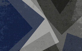 灰蓝色几何现代北欧抽象地毯