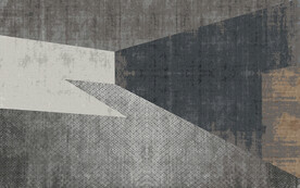 灰色几何现代北欧抽象地毯