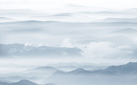 客厅新意境山水画 Tif分层