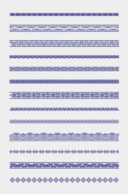 CDR矢量中式花纹花边