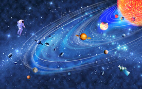 星空星系太阳系