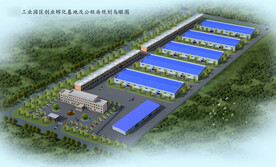 工业园区效果图