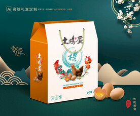 鸡蛋包装 特产礼盒