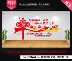 民族大团结文化墙