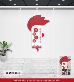 创建文明城市文化墙