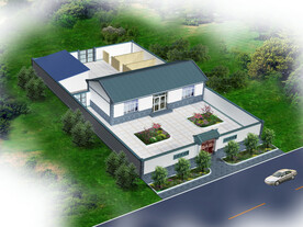 甘肃民居效果图