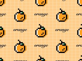 马赛克 橘子
