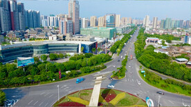 清远许广高速环形路口航拍