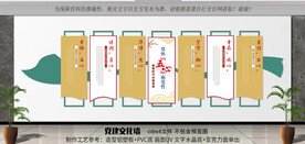 五心好干部展板