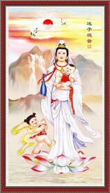 送子观音图