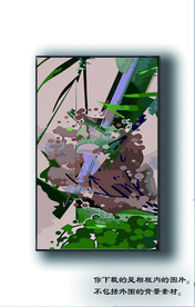 新中式抽象装饰画