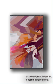 欧式抽象装饰画 