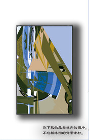 欧式抽象装饰画