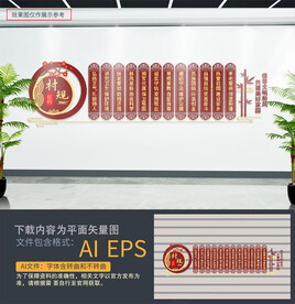 村规民约文化墙