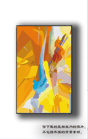 北美轻奢抽象装饰画