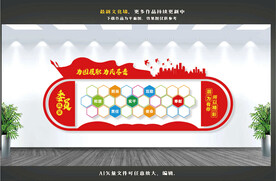 政协风采文化墙