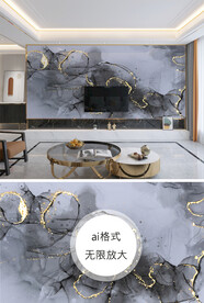 大理石背景墙