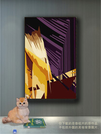 南美轻奢抽象装饰画