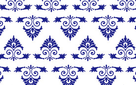 古典青花瓷花纹背景
