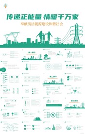 传递正能量情暖千万家电网PPT