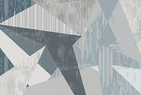 现代简约北欧轻奢几何抽象地毯