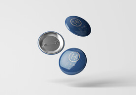 胸针餐饮品牌设计样机