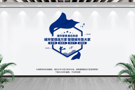 城市管理文化墙