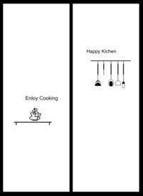 高清分层透明底推拉门打印图