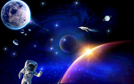 宇宙星球宇航员