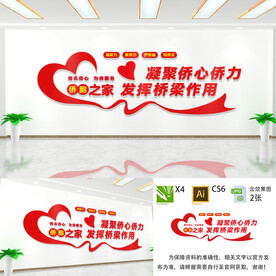 侨胞之家文化墙