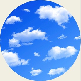 蓝天白云