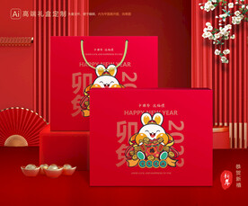 年货包装 新年礼盒