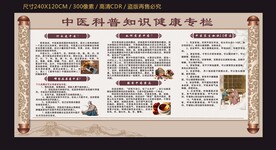 中医科普知识健康宣传栏