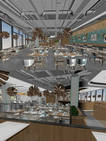 餐厅全套3d模型