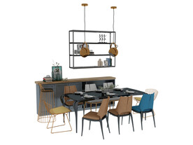 餐桌3d模型