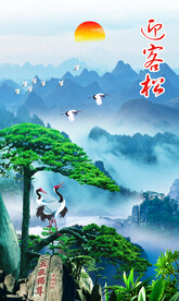 迎客松