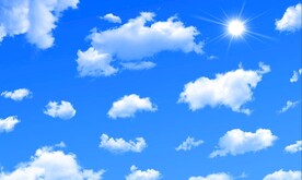 蓝天白云