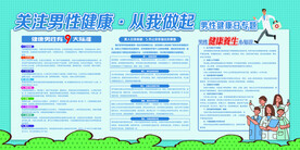 世界男性健康日展板