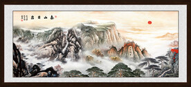 泰山装饰画