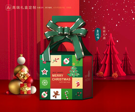 圣诞包装 新年礼盒