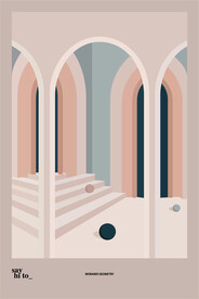 莫兰迪几何装饰画