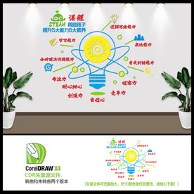 创客机器人文化墙