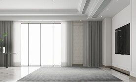 客厅空景3D场景