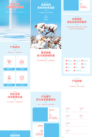 新生婴儿套装宝贝详情页产品描述