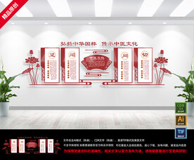 中医养身文化墙