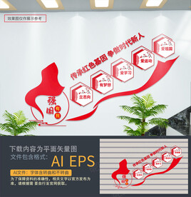 校园楼道文化墙