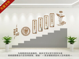 廉洁楼梯文化墙