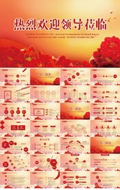 热烈欢迎上级领导莅临指导PPT