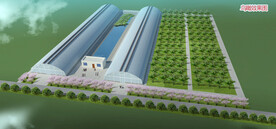 农业种植基地大棚设计案例效果图